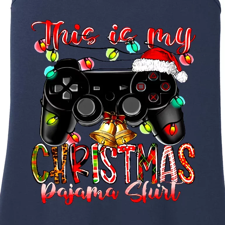 This Is My Christmas Pajama Ladies Essential Tank