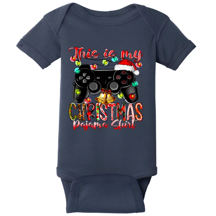 This Is My Christmas Pajama Baby Bodysuit