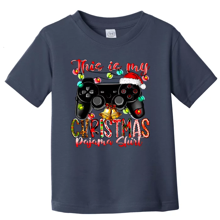 This Is My Christmas Pajama Toddler T-Shirt