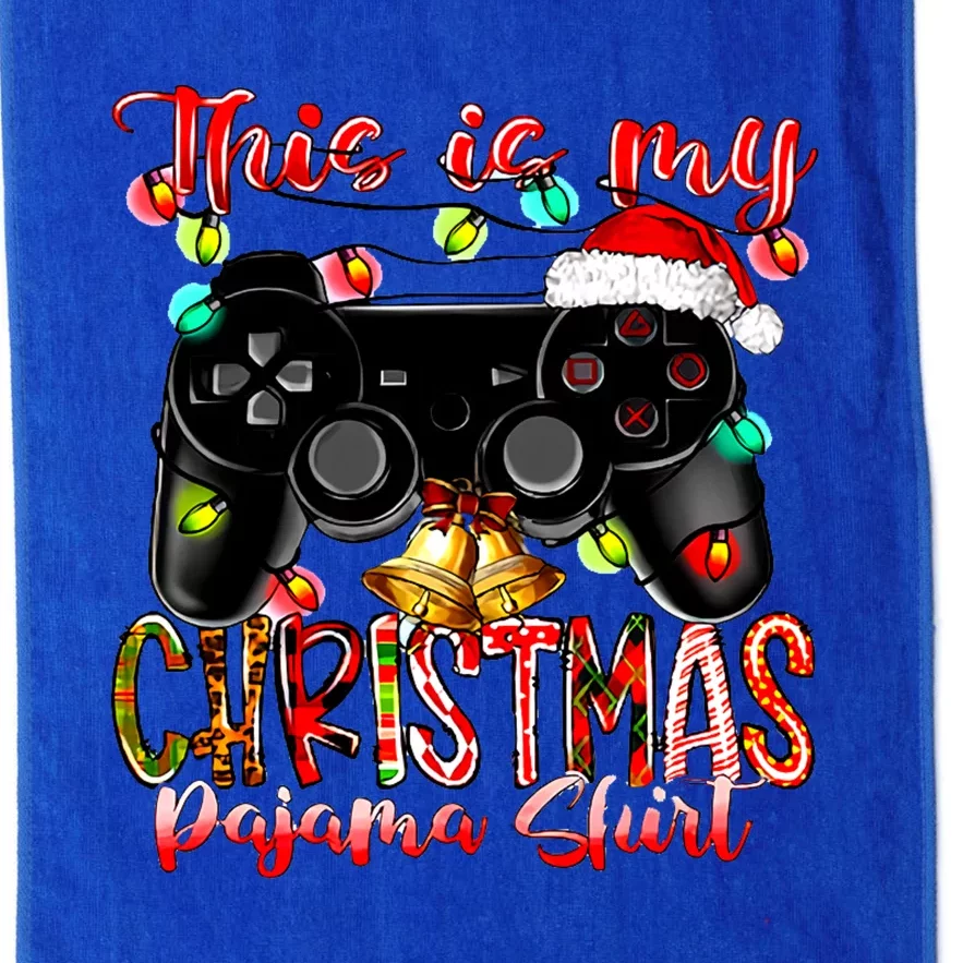 This Is My Christmas Pajama Platinum Collection Golf Towel