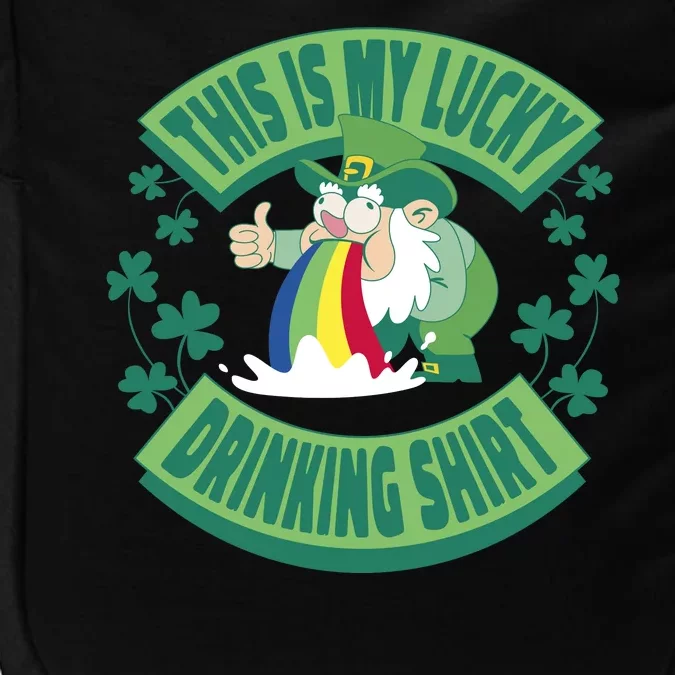 This Is My Lucky Drinking Shirt St Patricks' Day Impact Tech Backpack