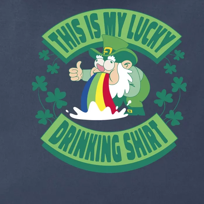 This Is My Lucky Drinking Shirt St Patricks' Day Zip Tote Bag