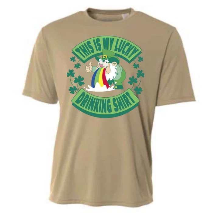 This Is My Lucky Drinking Shirt St Patricks' Day Cooling Performance Crew T-Shirt