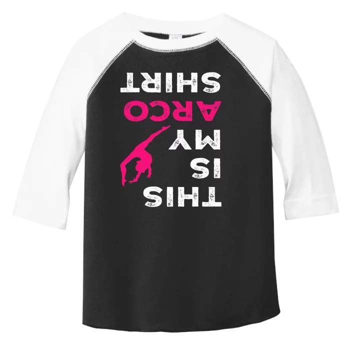 This Is My Acro  Gymnastics Gymnast Acrobatics Sport Toddler Fine Jersey T-Shirt