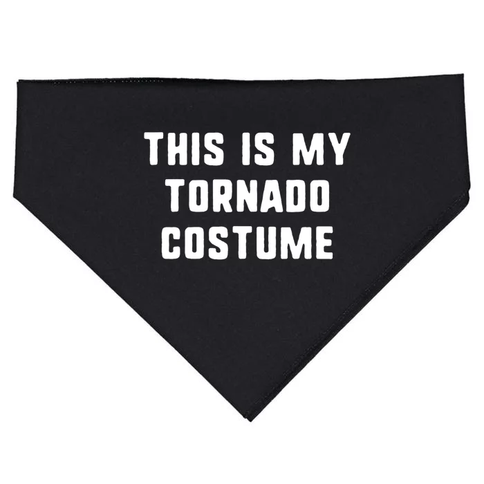 This Is My Tornado Halloween Costume Lazy Easy Last Minute USA-Made Doggie Bandana