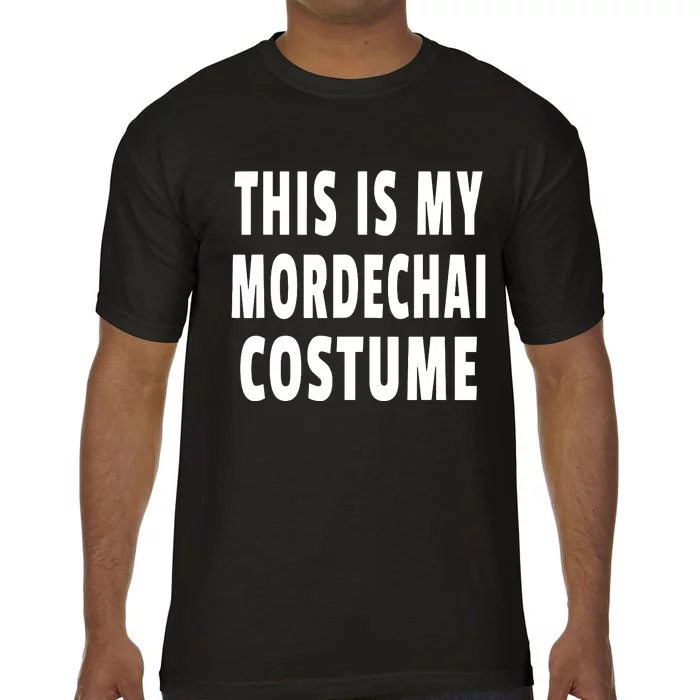 This Is My Mordechai Costume Purim Jewish Festival Jew Comfort Colors T-Shirt