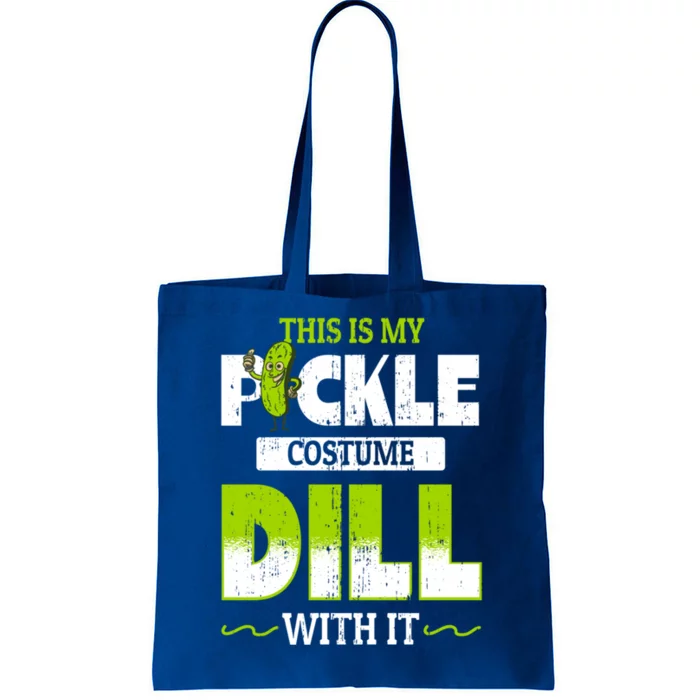 This Is My Pickle Costume Dill With It Pickles Funny Gift Tote Bag