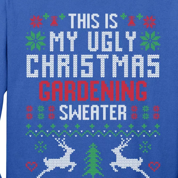 This Is My Ugly Christmas Gardening Sweater Gardener Gift Long Sleeve Shirt