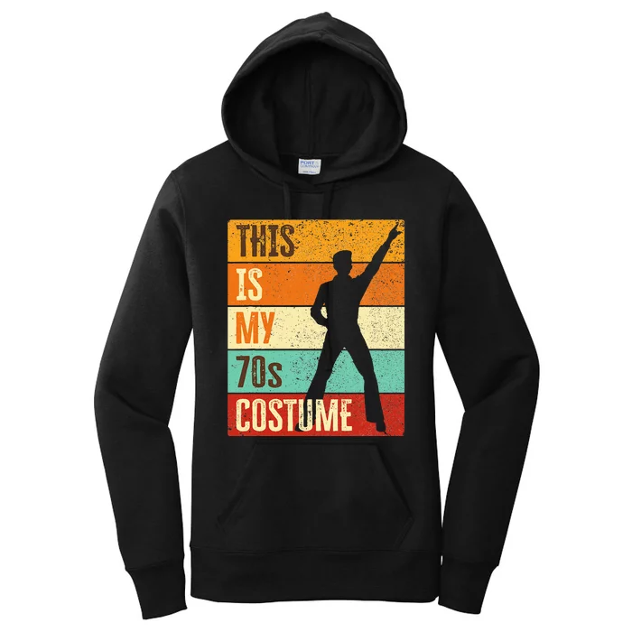 This Is My 70s Costume 70s Outfit 1970s Disco Women's Pullover Hoodie