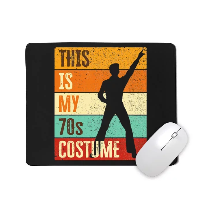 This Is My 70s Costume 70s Outfit 1970s Disco Mousepad