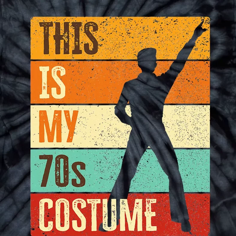 This Is My 70s Costume 70s Outfit 1970s Disco Tie-Dye T-Shirt