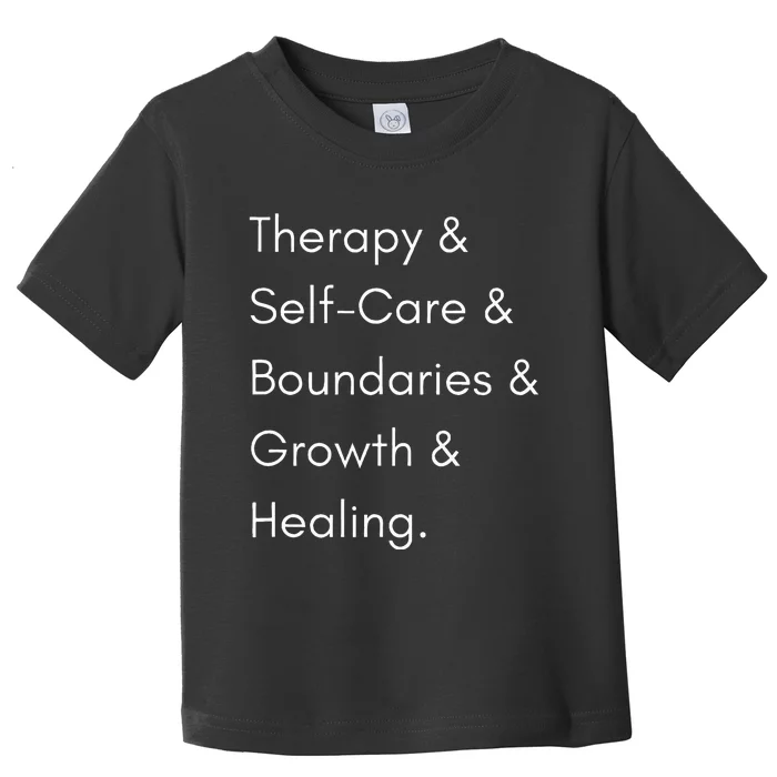 This Is My Therapy Toddler T-Shirt