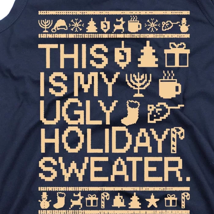 This Is My Ugly Holiday Christmas Tank Top