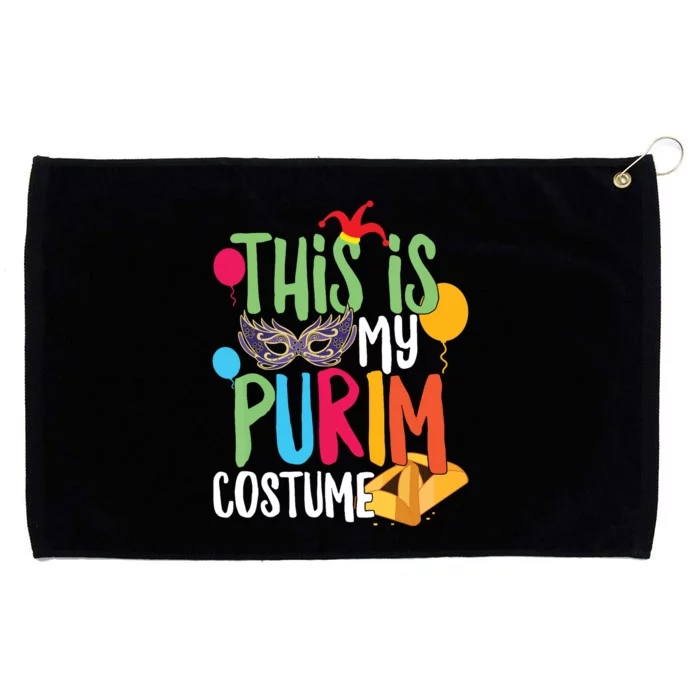 This Is My Purim Costume Jewish Happy Purim Hamantash Gift Grommeted Golf Towel