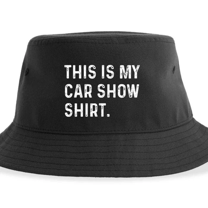 This Is My Car Show Sustainable Bucket Hat