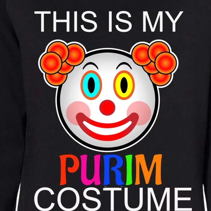 This Is My Purim Costume Funny Cute Gift Womens California Wash Sweatshirt