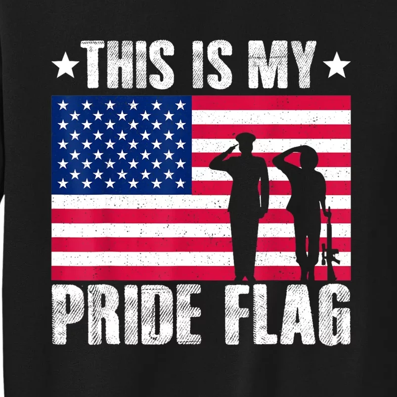 This Is My Pride Flag USA American 4th Of July Patriotic Sweatshirt