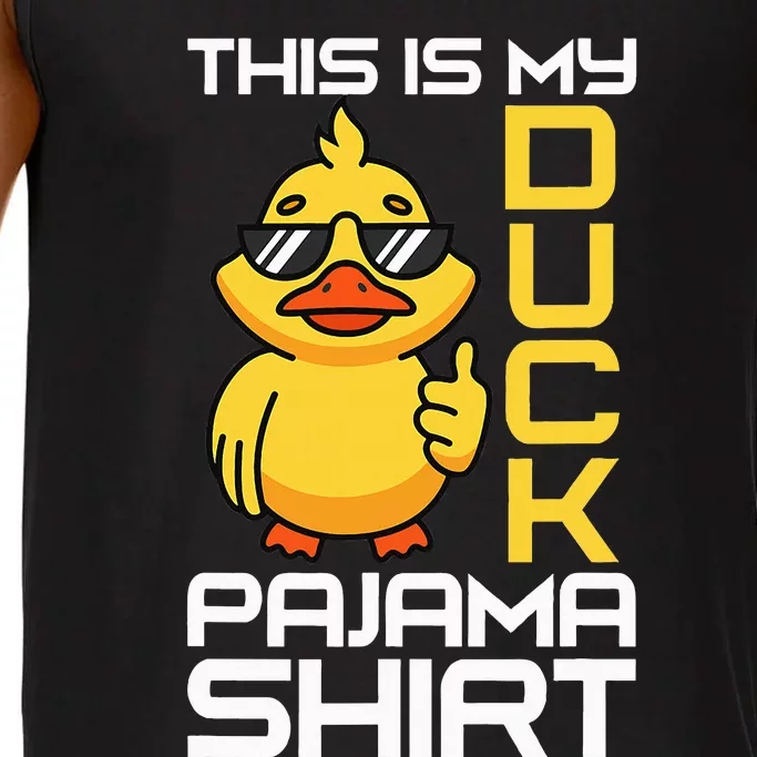 This Is My Duck Pajama Rubber Ducks Slumber Pajamas Party Comfort Colors® Tank Top