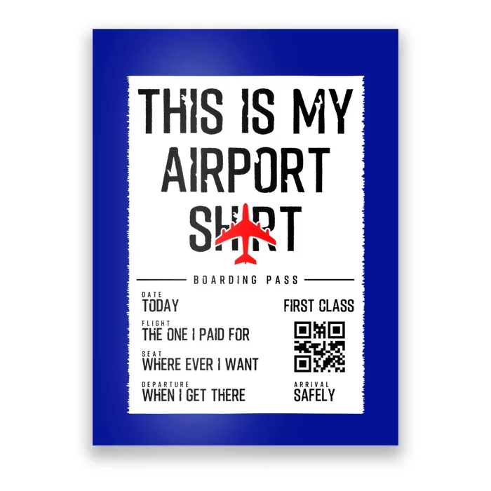 This Is My Airpor Family Travel Meaningful Gift Poster