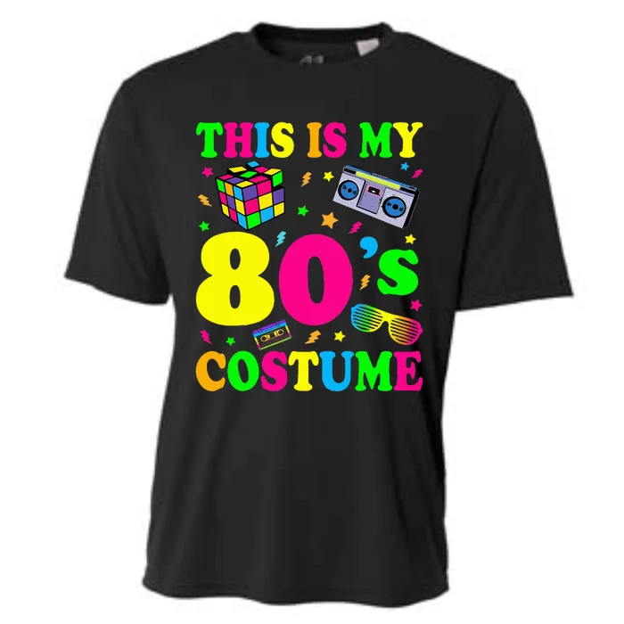 This is my 80's Costume Outfit Gifts Eighties Retro Party Cooling Performance Crew T-Shirt