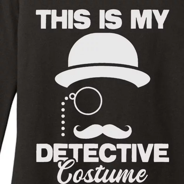 This Is My Detective Costume True Crime Lover Investigator Womens CVC Long Sleeve Shirt