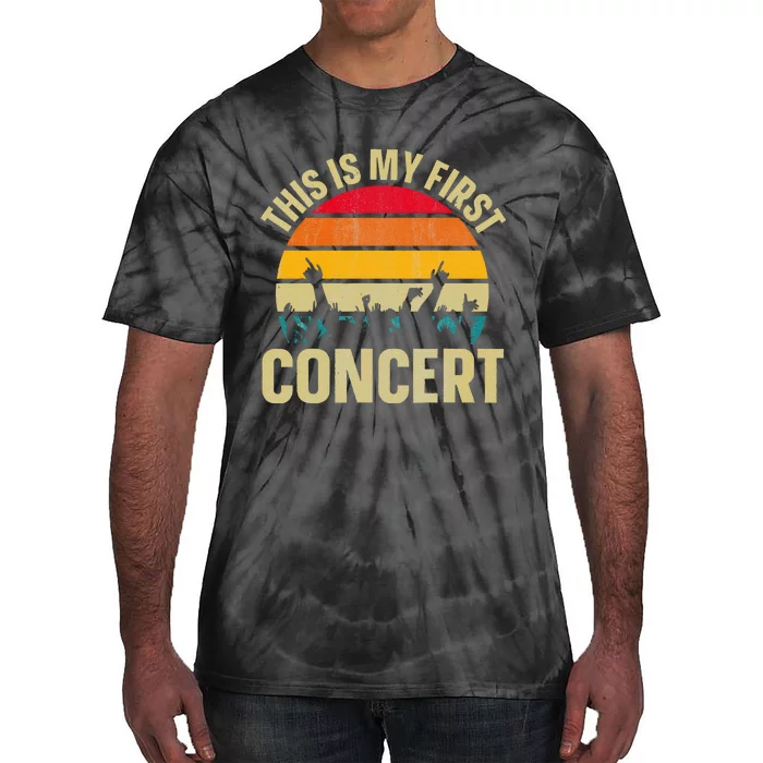 This Is My First Concert Tie-Dye T-Shirt