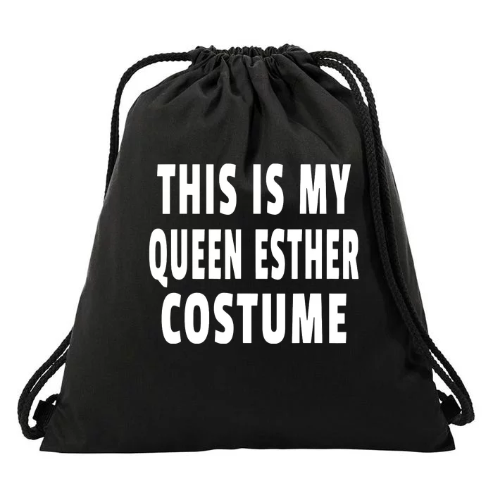 This Is My Queen Esther Costume Purim Jewish Festival Jew Drawstring Bag