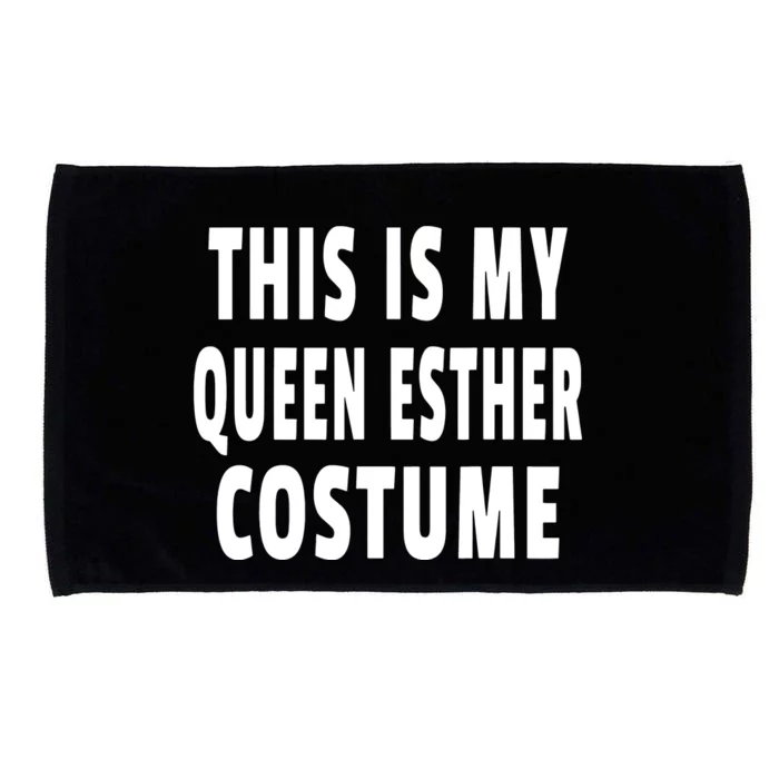 This Is My Queen Esther Costume Purim Jewish Festival Jew Microfiber Hand Towel