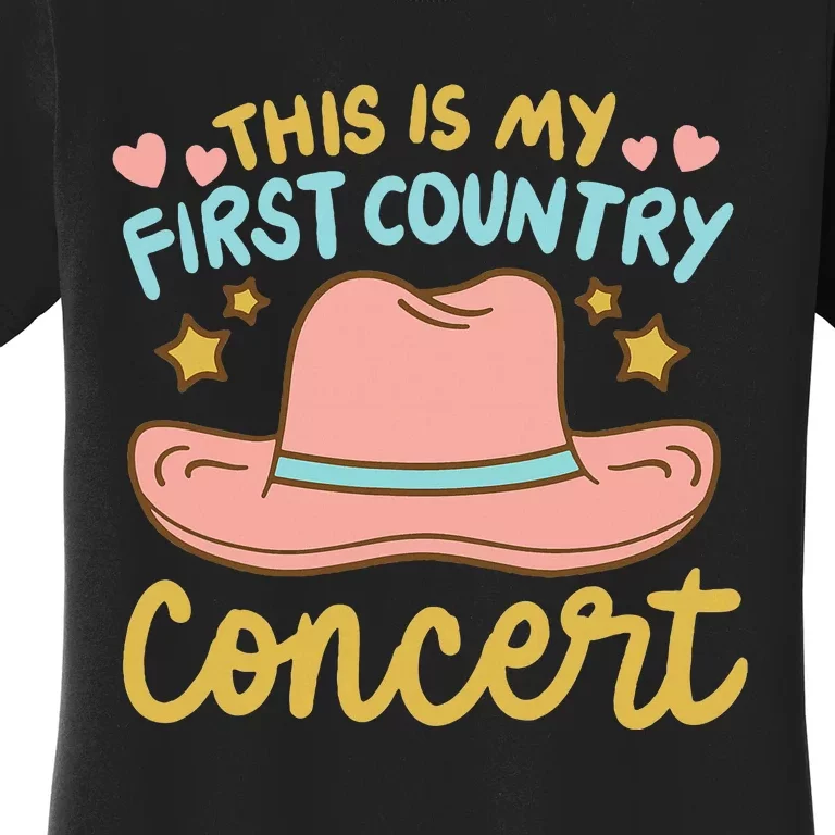 This Is My First Country Concert Women's T-Shirt