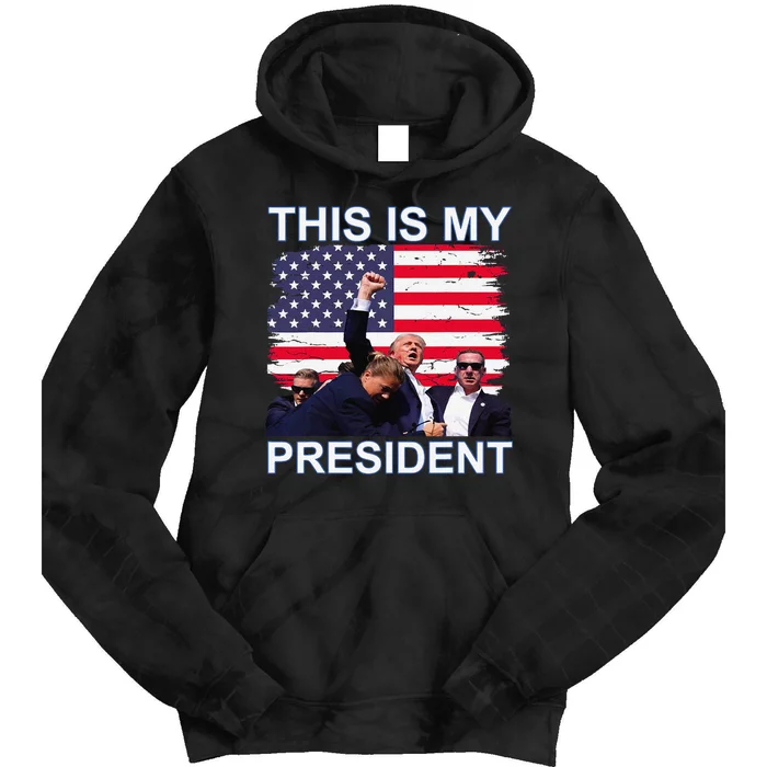 This Is My President Tie Dye Hoodie