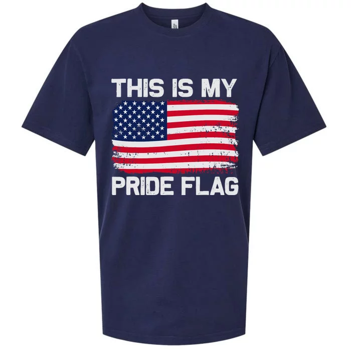 This Is My Pride Flag Sueded Cloud Jersey T-Shirt