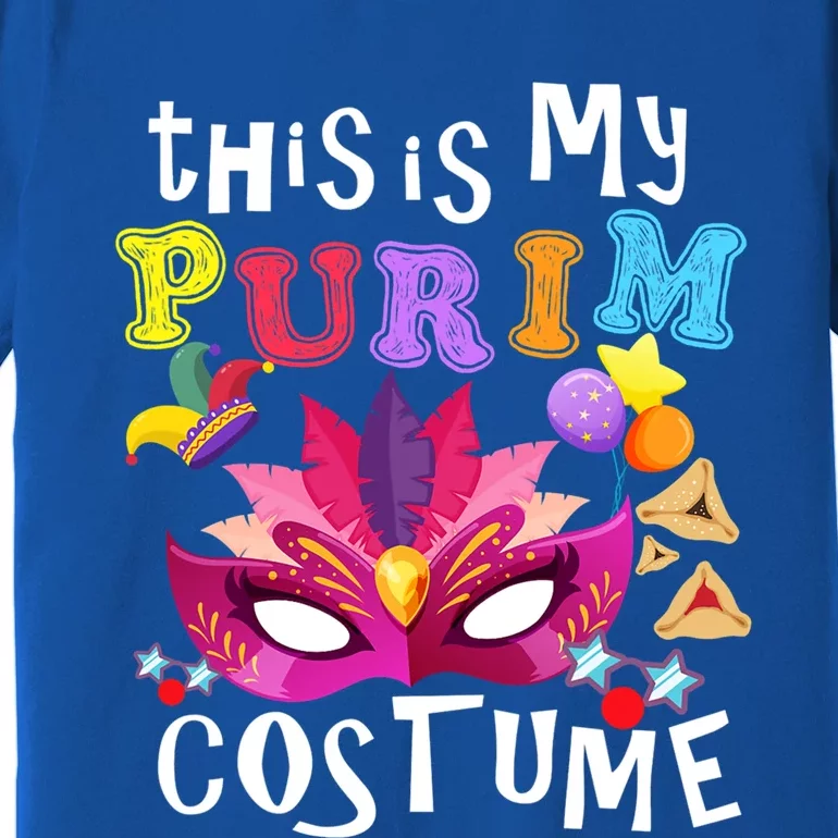 This Is My Purim Costume Jewish Purim Gift Premium T-Shirt