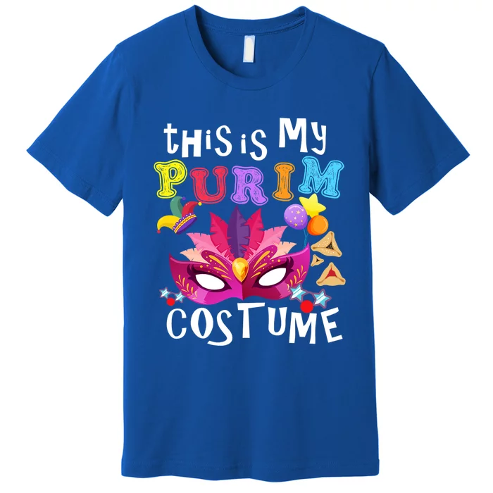 This Is My Purim Costume Jewish Purim Gift Premium T-Shirt