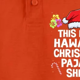 This Is My Hawaiian Christmas Pajama Matching Family Hawaii Cool Gift Dry Zone Grid Performance Polo