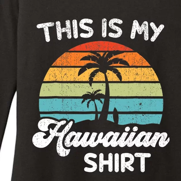 This is My Hawaiian Aloha Hawaii fors Wo Boy Womens CVC Long Sleeve Shirt