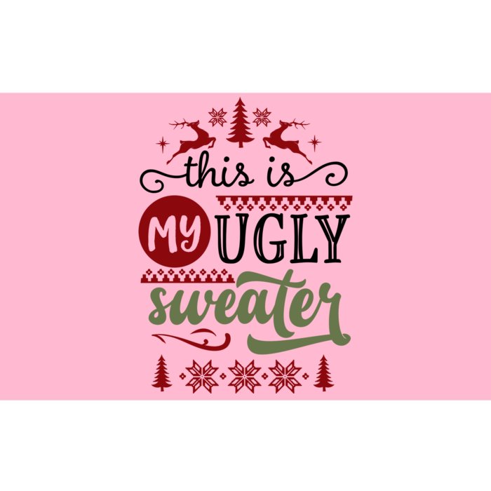 This Is My Ugly Sweater Christmas Bumper Sticker