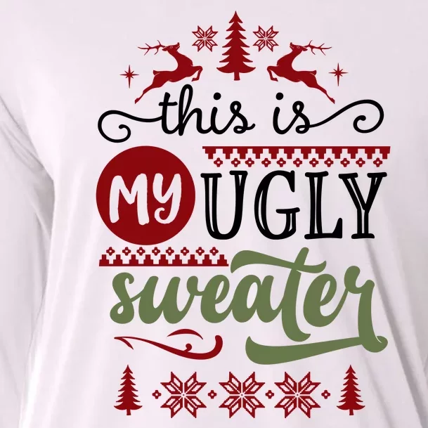 This Is My Ugly Sweater Christmas Cooling Performance Long Sleeve Crew