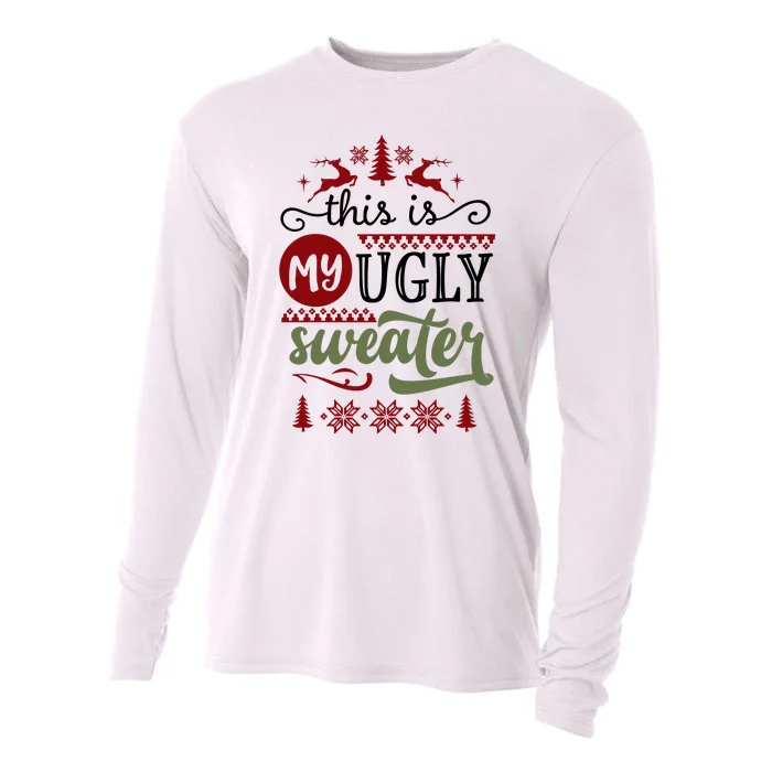 This Is My Ugly Sweater Christmas Cooling Performance Long Sleeve Crew