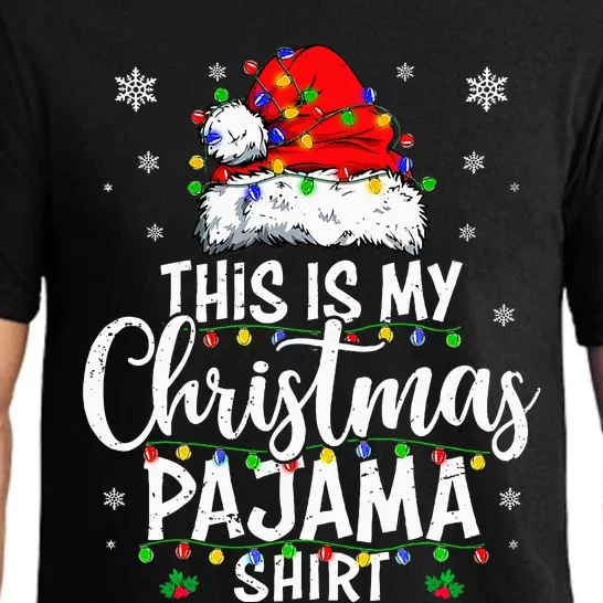 This Is My Christmas Pajama  Lights Pajama Set