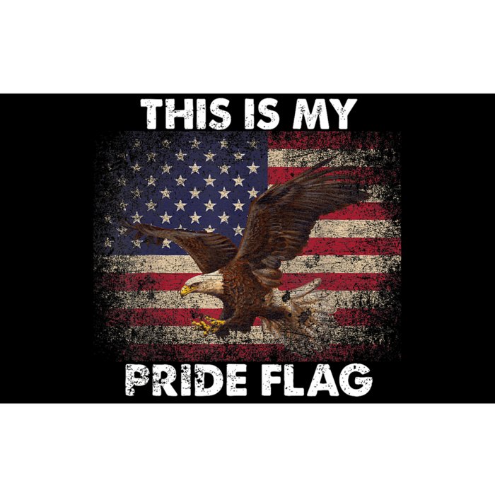 This Is My Pride Flag Usa American 4th Of July 2024 Bumper Sticker