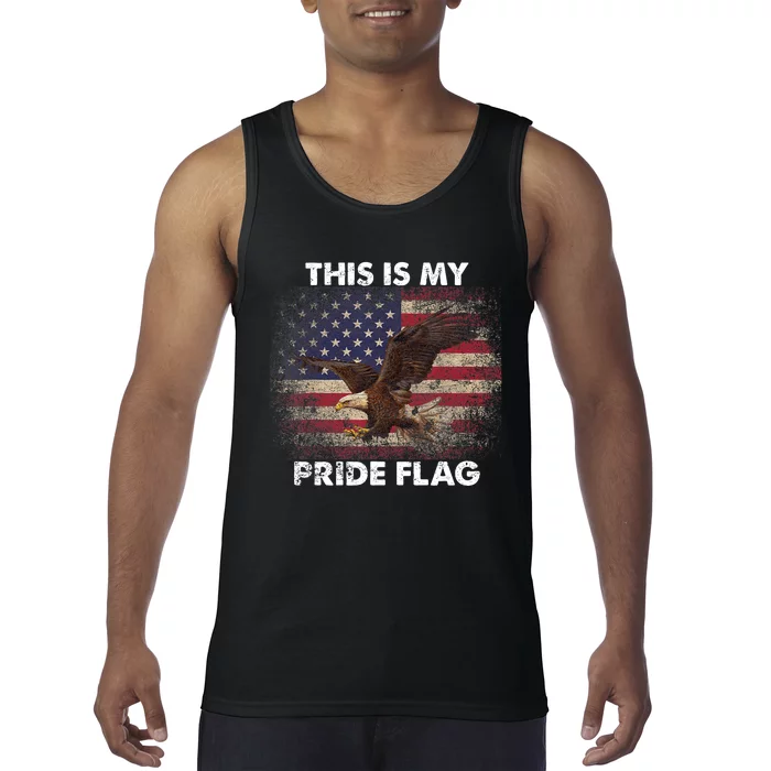 This Is My Pride Flag Usa American 4th Of July 2024 Tank Top