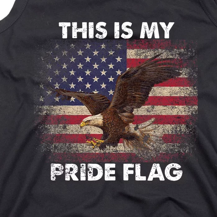 This Is My Pride Flag Usa American 4th Of July 2024 Tank Top