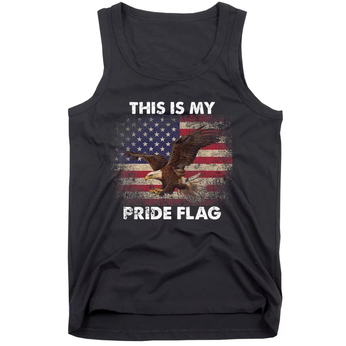 This Is My Pride Flag Usa American 4th Of July 2024 Tank Top