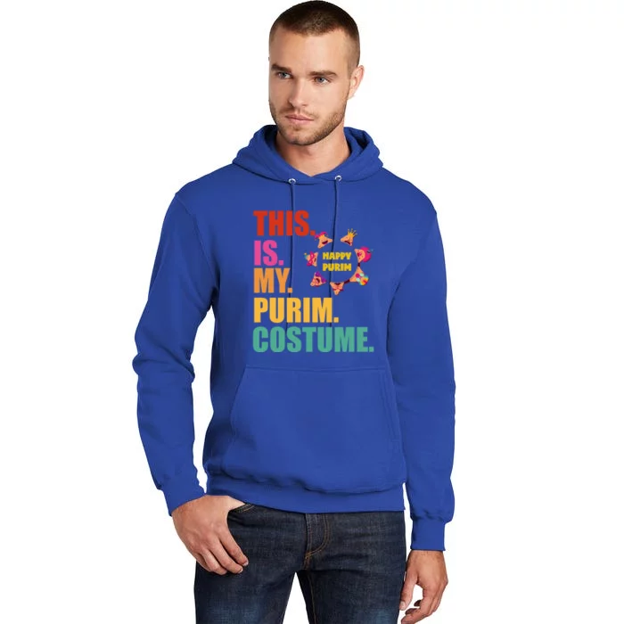 This Is My Purim Costume Funny Jewish Hataschen Gift Tall Hoodie