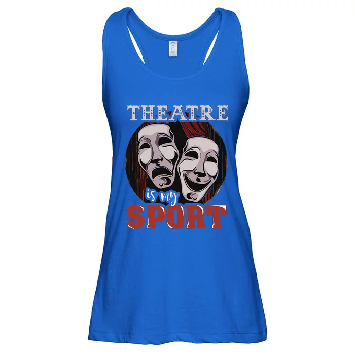 Theatre Is My Sport Musical Actor Gift Ladies Essential Flowy Tank