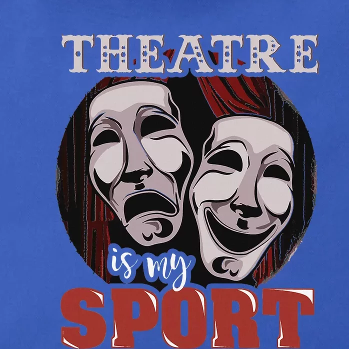 Theatre Is My Sport Musical Actor Gift Zip Tote Bag