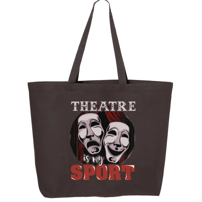 Theatre Is My Sport Musical Actor Gift 25L Jumbo Tote