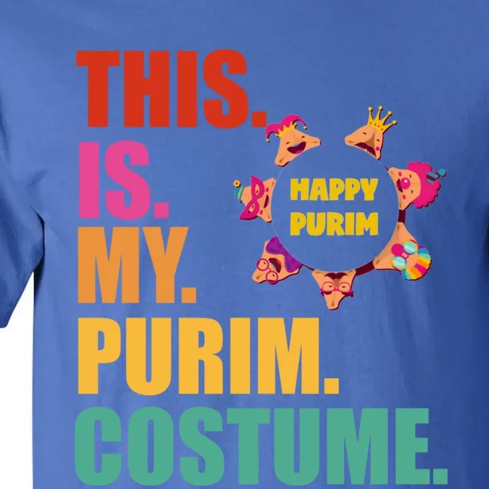 This Is My Purim Costume Funny Jewish Hataschen Gift Tall T-Shirt