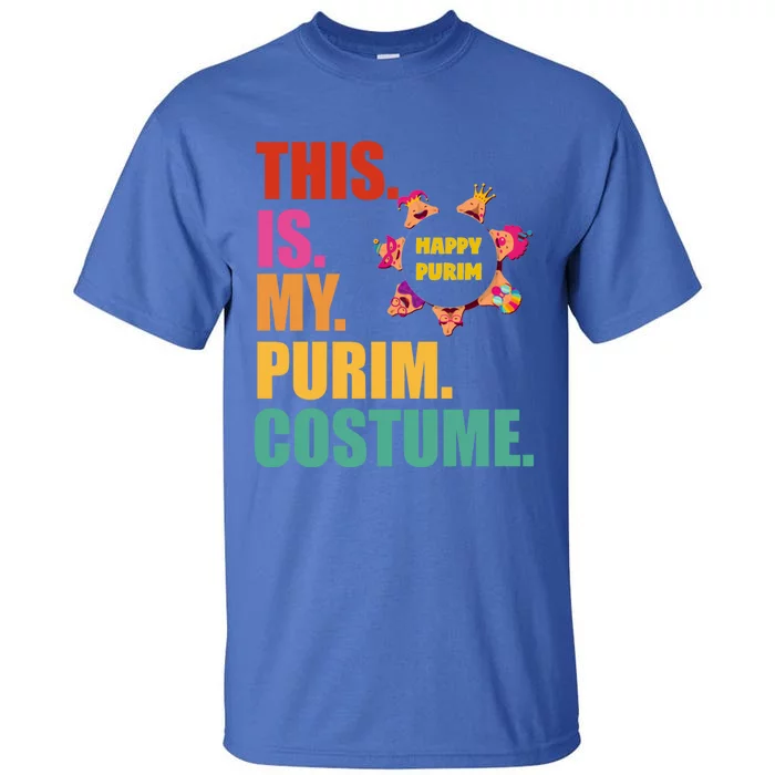 This Is My Purim Costume Funny Jewish Hataschen Gift Tall T-Shirt