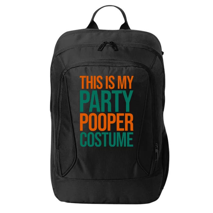 This Is My Party Pooper Costume City Backpack